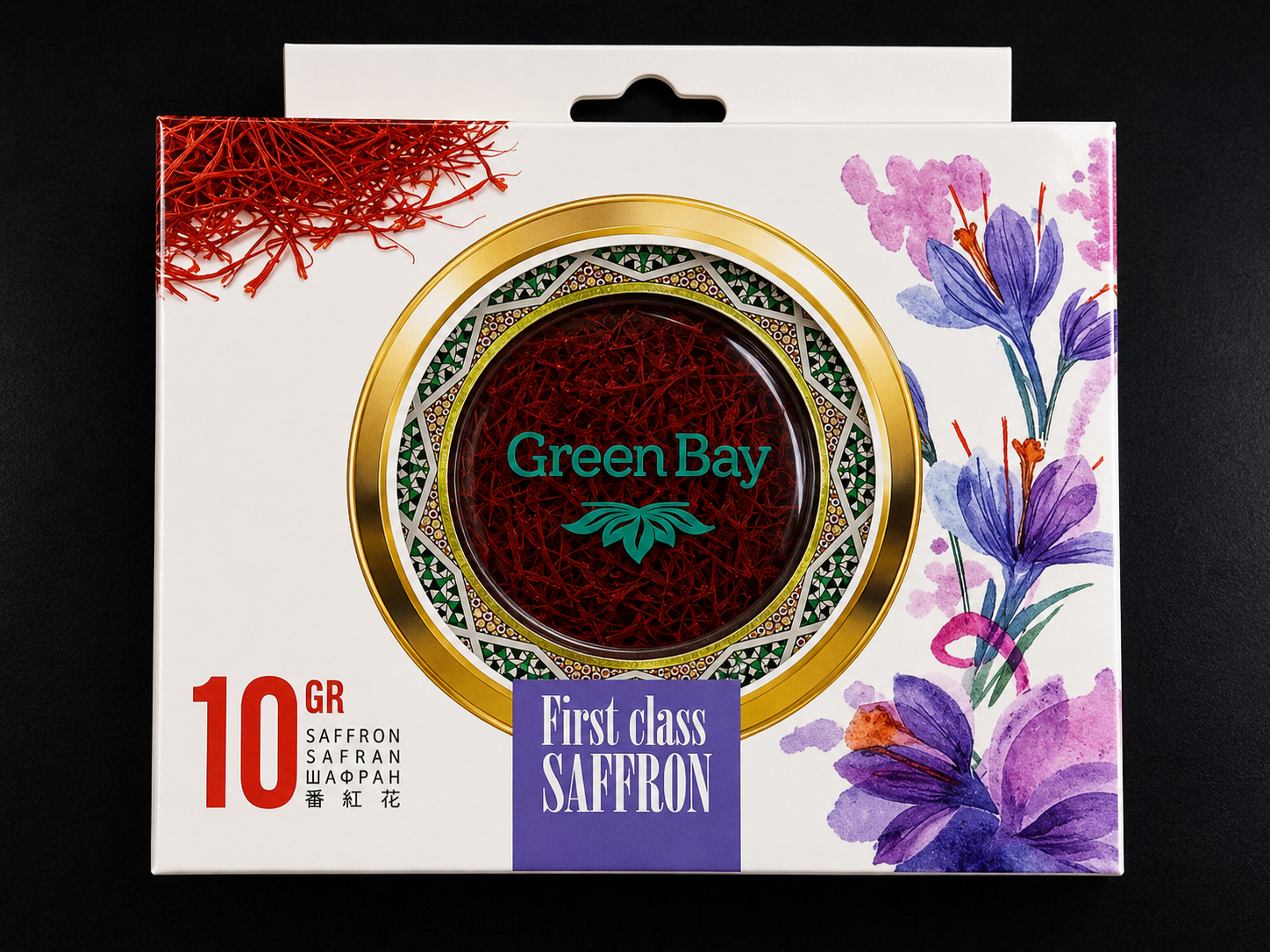 Green Bay First Class Saffron 10g – Premium Persian Saffron
